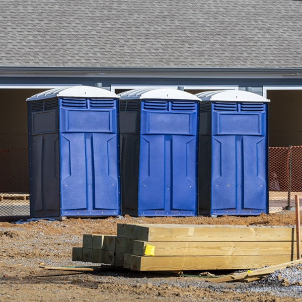 how far in advance should i book my portable restroom rental in Rhineland